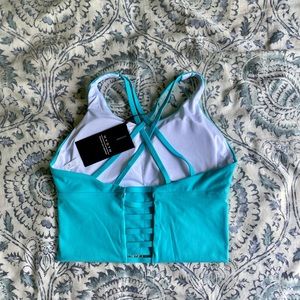 NVGTN Ocean Blue Matrix Bra
